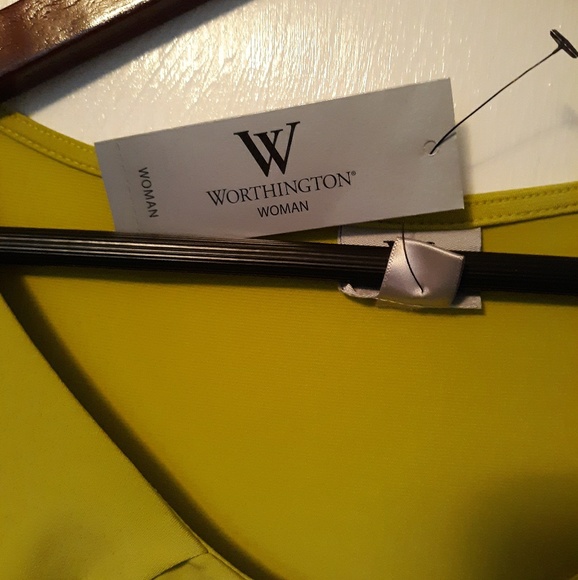 Worthington Plus Size NEW Shirt - Picture 3 of 6